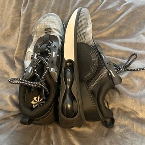 Nike Air Max Black and White Sneakers